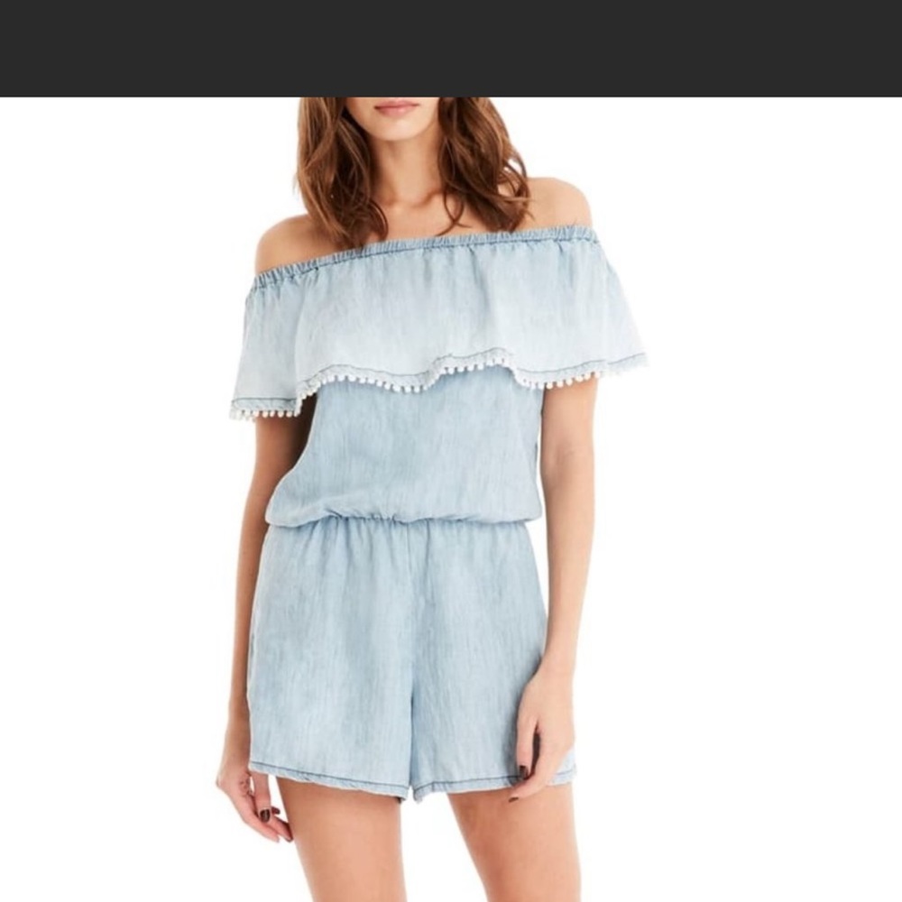 Michael Stars Romper - Off the Shoulder "Havana”